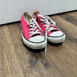 Women’s Converse Pink Canvas Sneakers